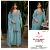 D 3584 A To D By Deepsy Moss Silk Readymade Pakistani Suits